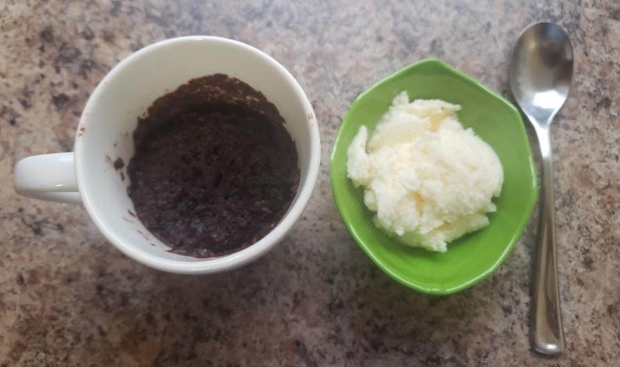 Teen DIY Mug Lava Cake and Ice Cream Virginia Beach Public Library